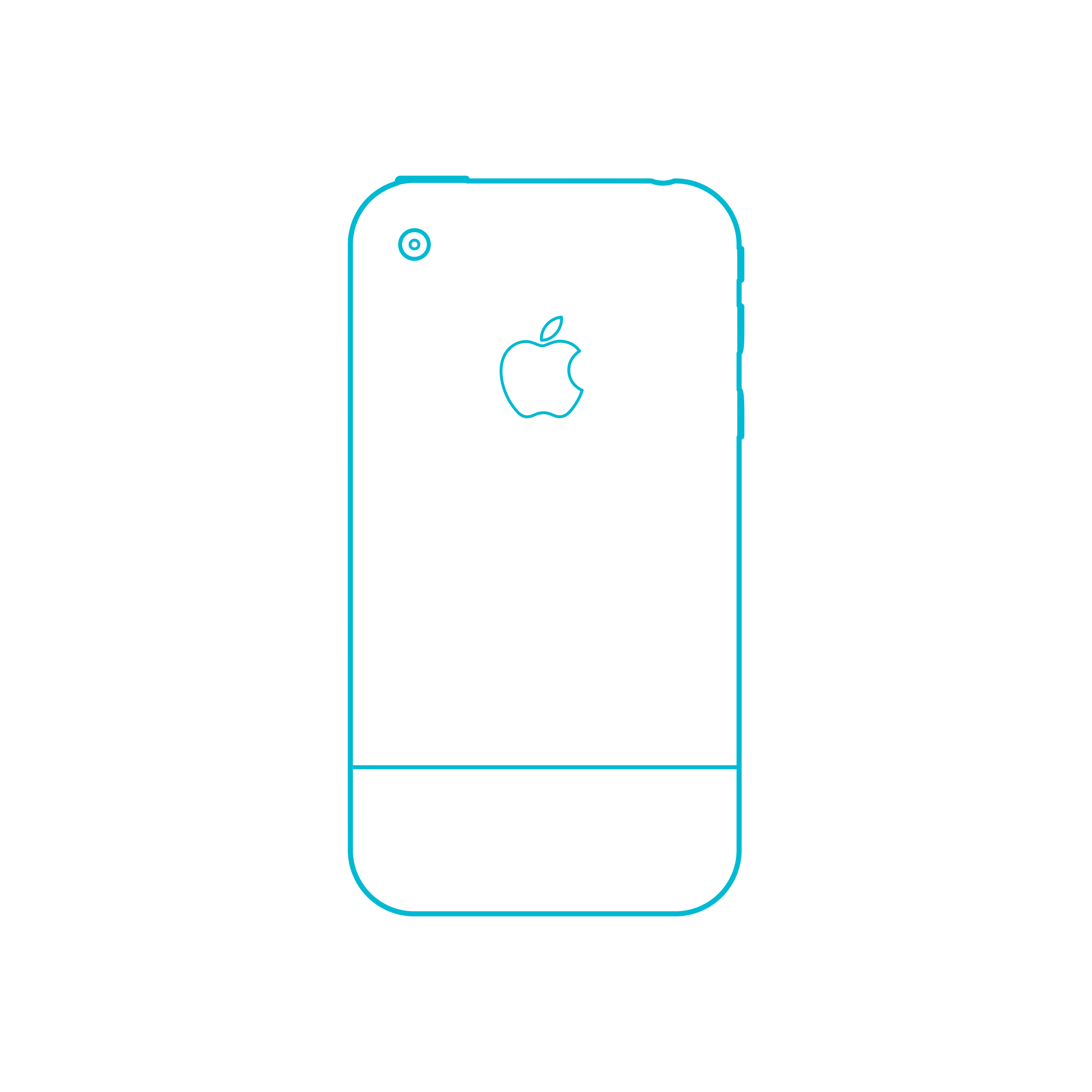 Digital Apple Iphones Apple Iphone 1St Gen Vinyl Cutting Svg File Free Vectors